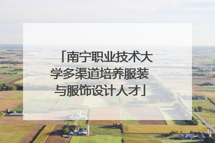 南宁职业技术大学多渠道培养服装与服饰设计人才